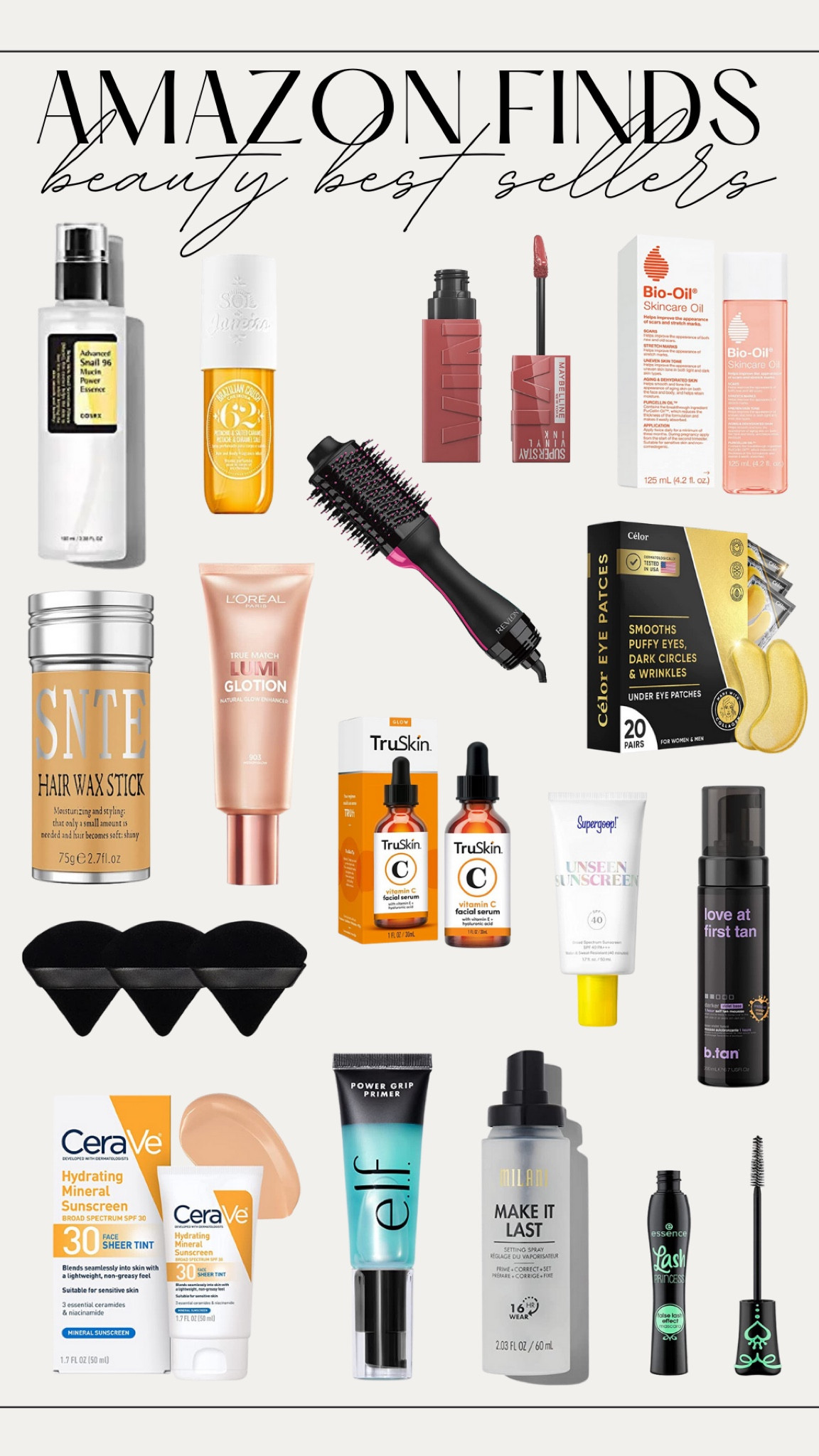 Beauty favorites from amazon 

#LTKsalealert #LTKunder50 #LTKbeauty