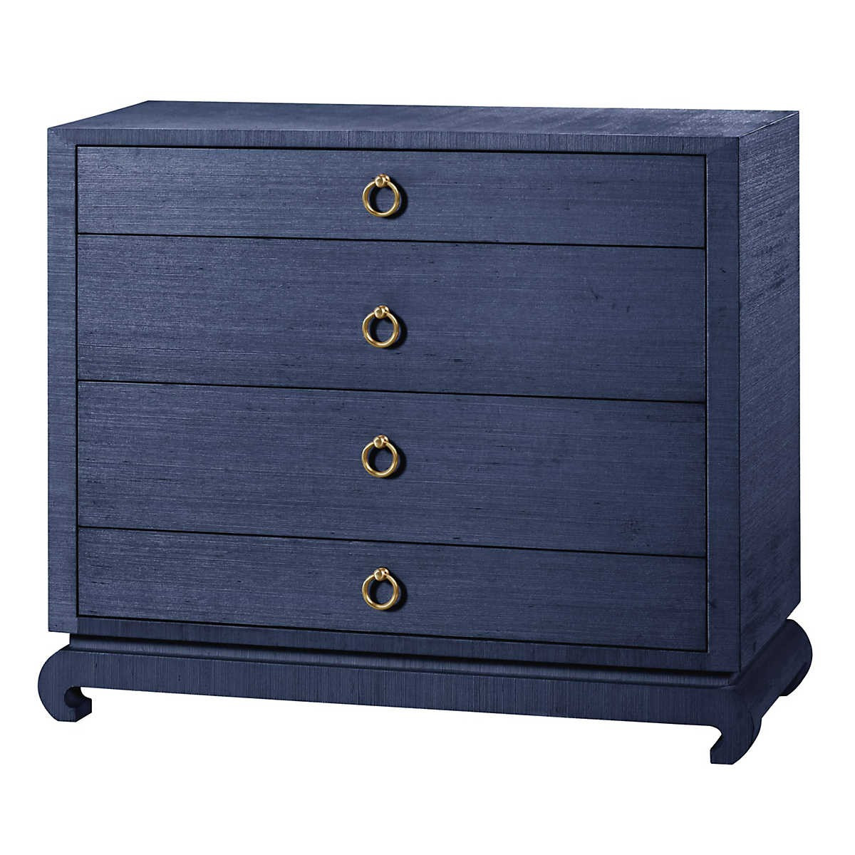 Indigo Fairwood 4-Drawer Dresser | Annie Selke