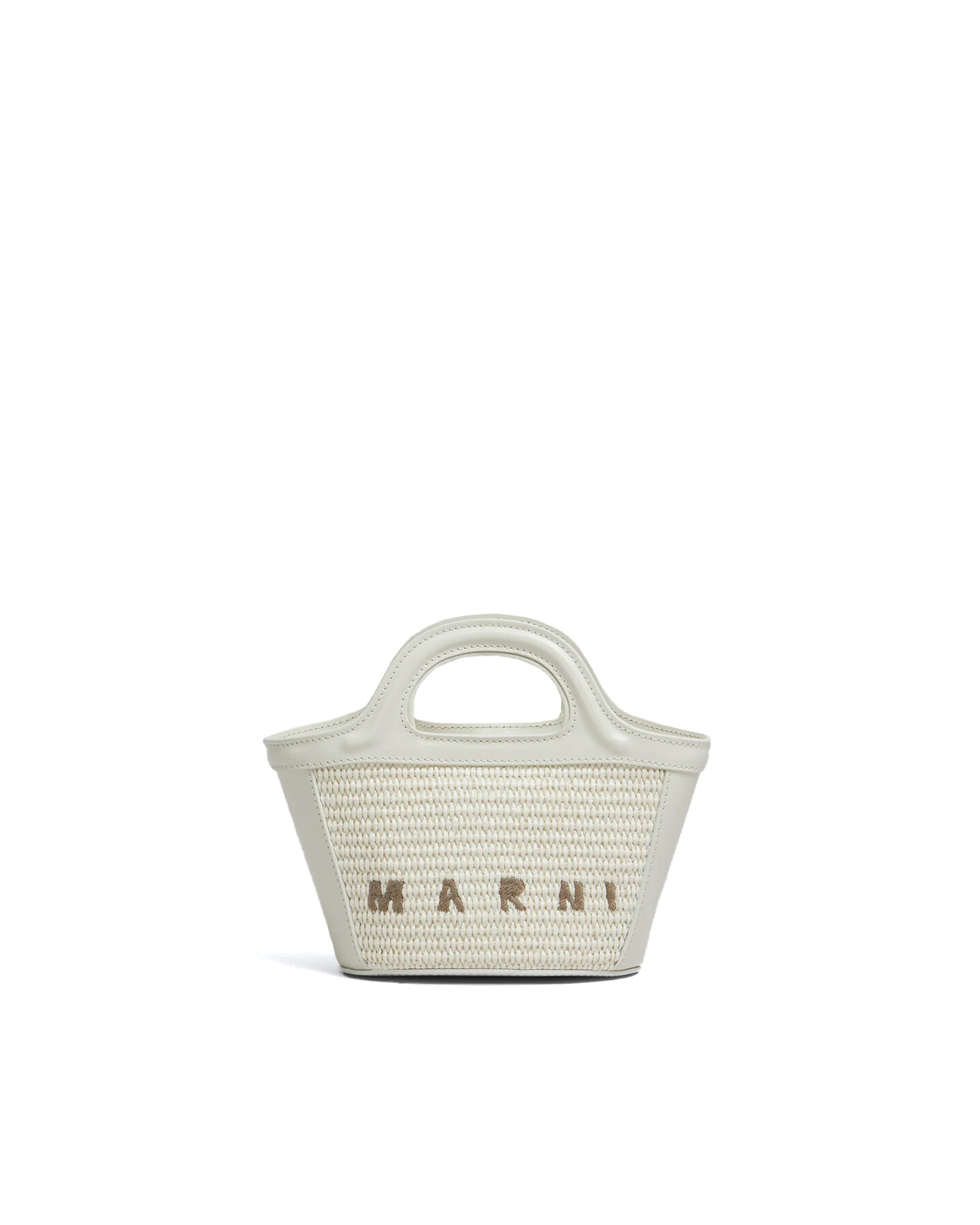 Ecru Tropicalia Raffia-Effect Bag | Shop Simon