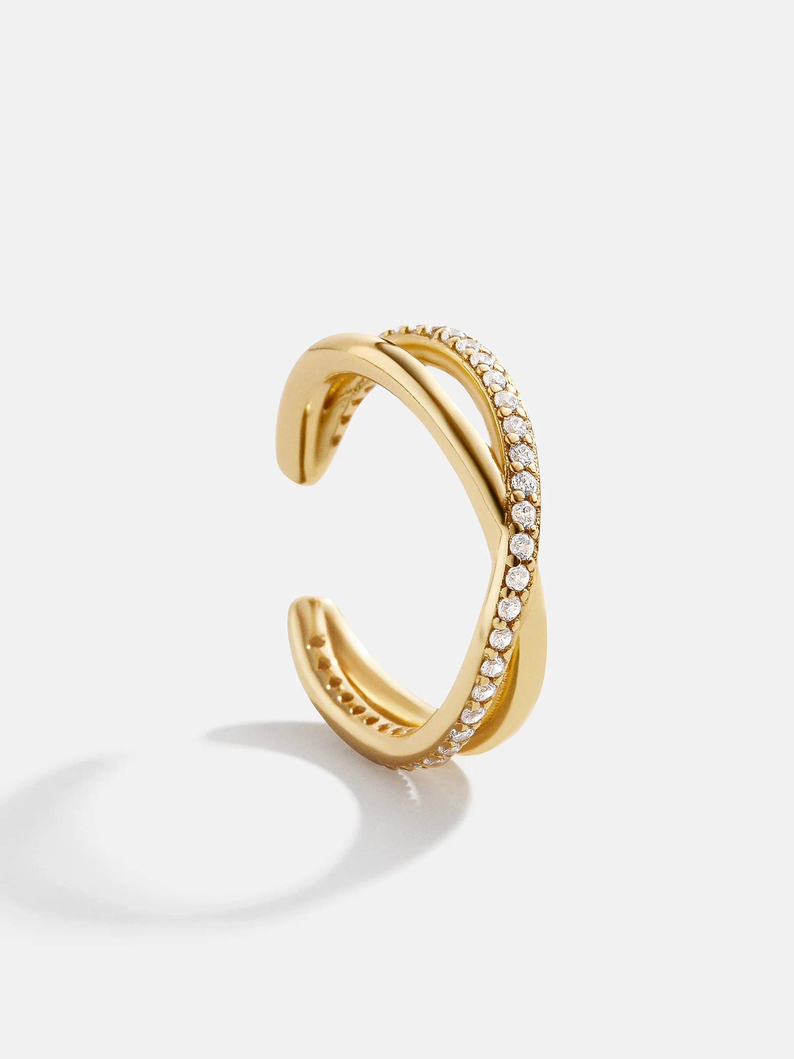 Mercedes 18K Gold Ear Cuff | BaubleBar (US)