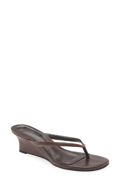 Tony Bianco Edgy Wedge Sandal in Choc Vintage at Nordstrom, Size 8.5 | Nordstrom