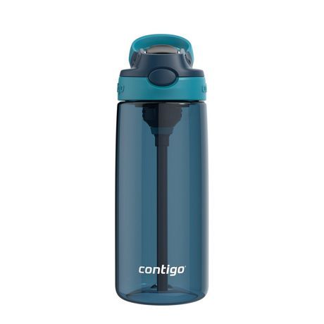 Contigo Kids Cleanable AUTOSPOUT Water Bottle 20oz, Blueberry with Juniper | Walmart (CA)