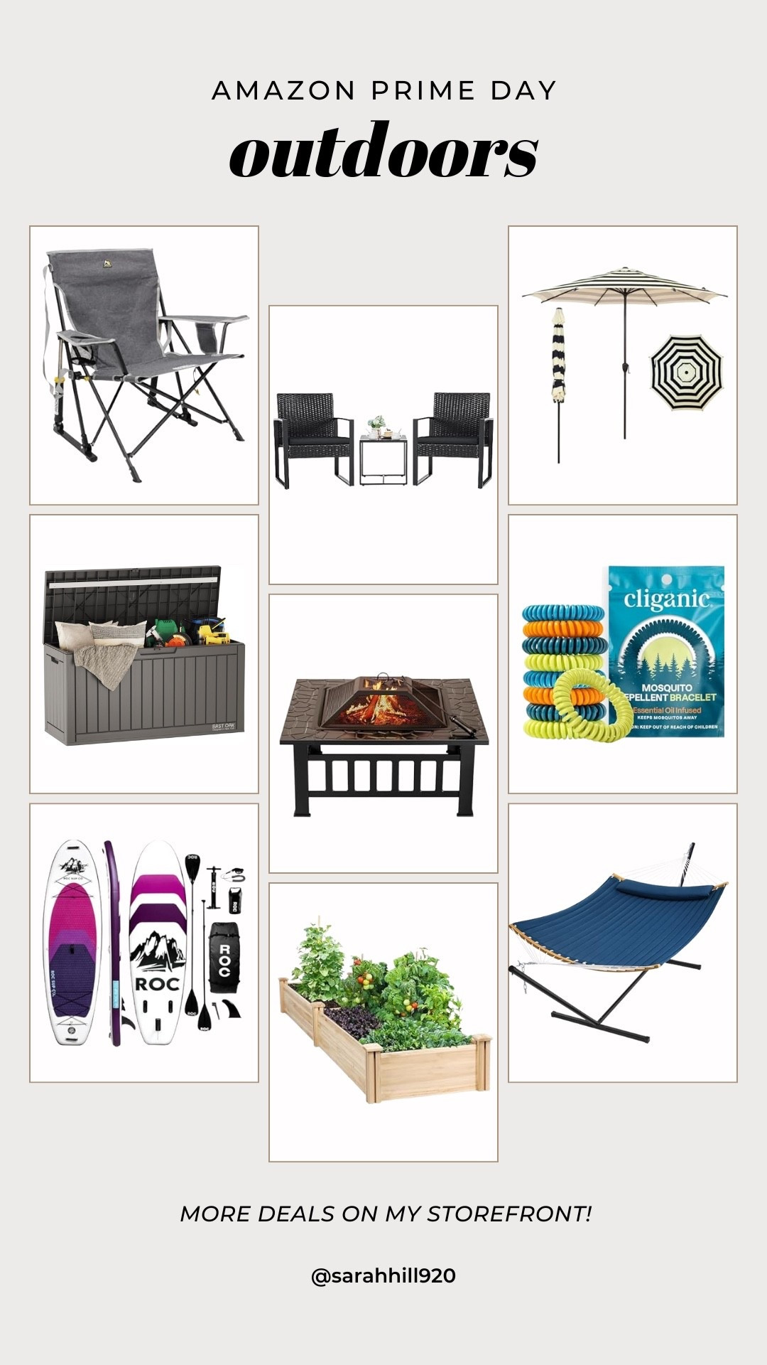Outdoor furniture, decor and more on sale for Prime Day!

Hammock, raised garden bed, fire pit, paddle board, patio furniture 

#LTKSaleAlert #LTKHome