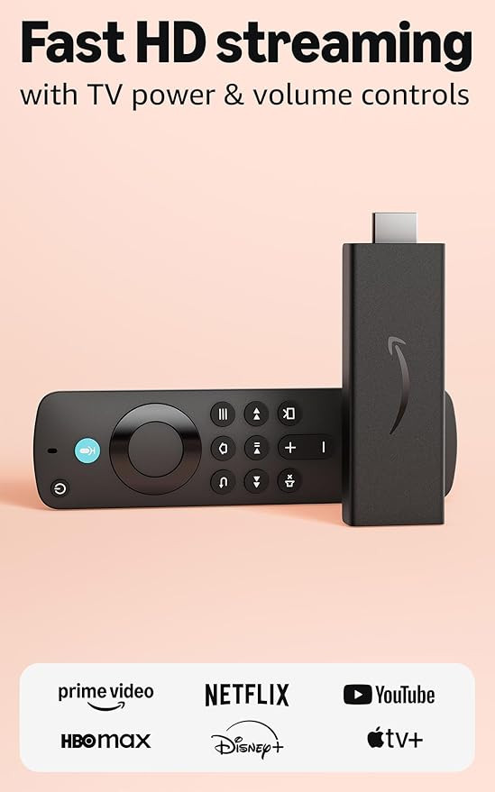 Amazon Fire TV Stick HD (newest model), free and live TV, Alexa Voice Remote, smart home controls... | Amazon (US)