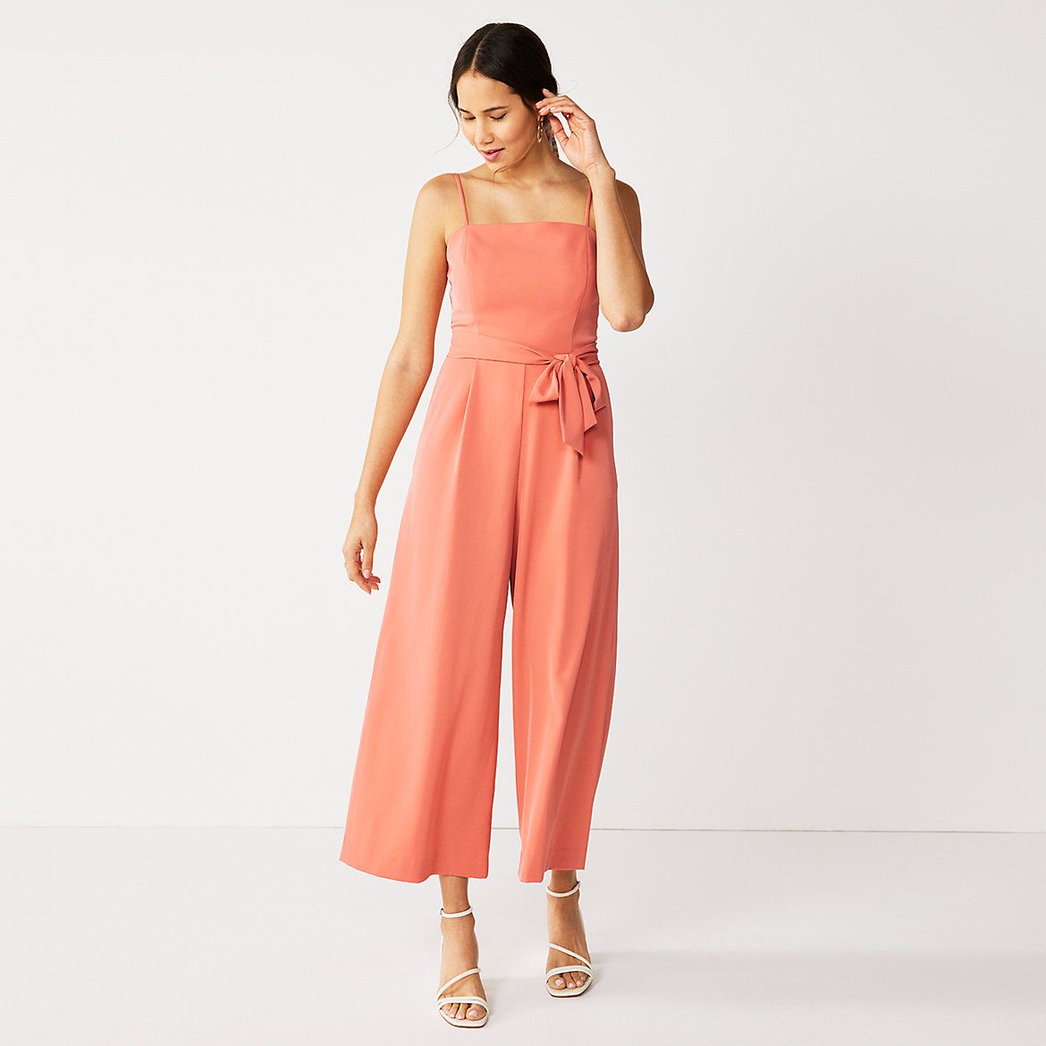 Women's Nine West Wide-Leg Crop Jumpsuitby Nine West Be the first to   Write a Review | Kohl's