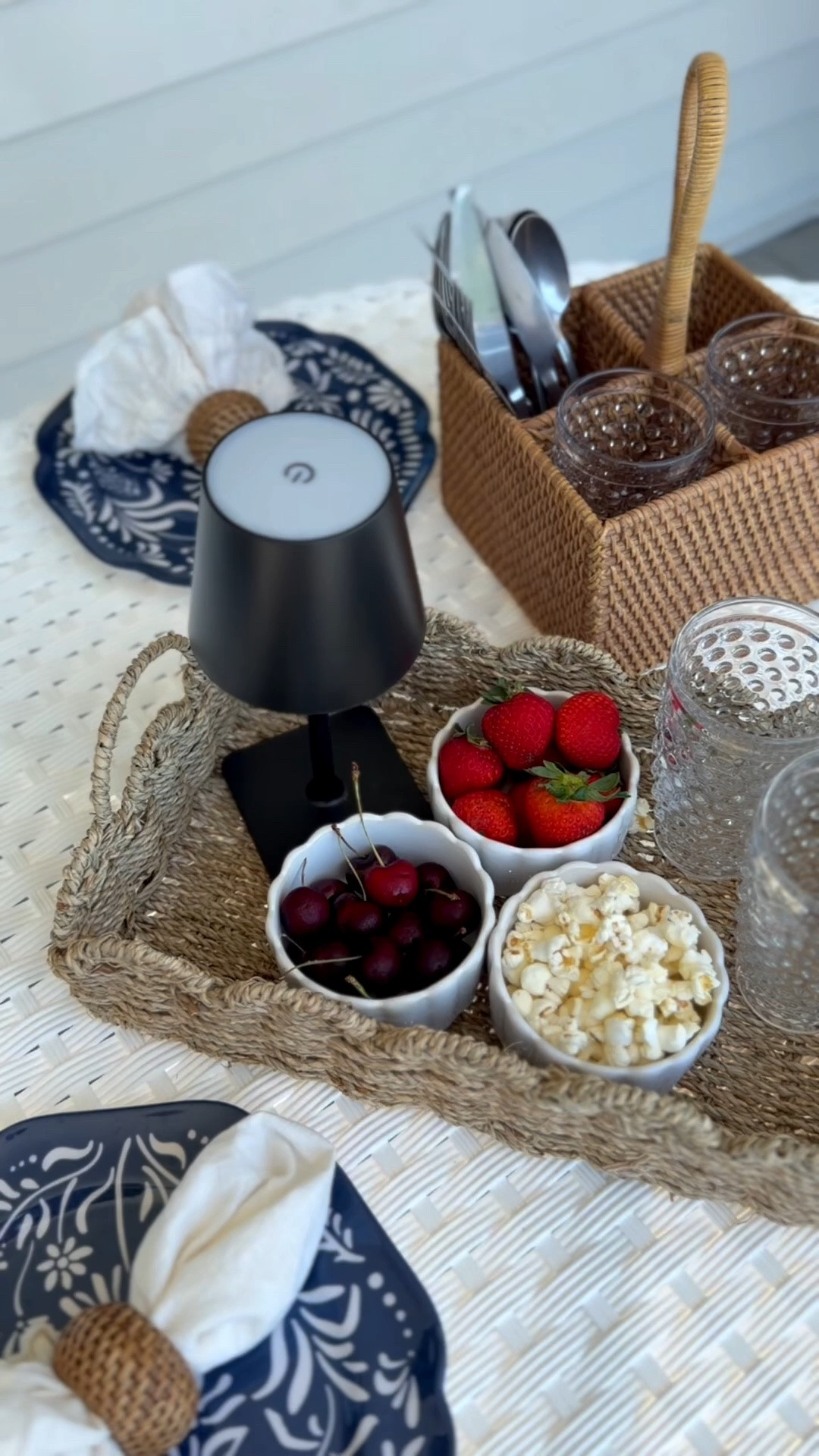 #ad Making snack time fancy! I finally found the prettiest cottage style outdoor dining table and  paired it with these pretty accessories from @Wayfair. #Wayfair #Wayfairpartner #wishyouwerehere #outdoor

#LTKHome #LTKSeasonal