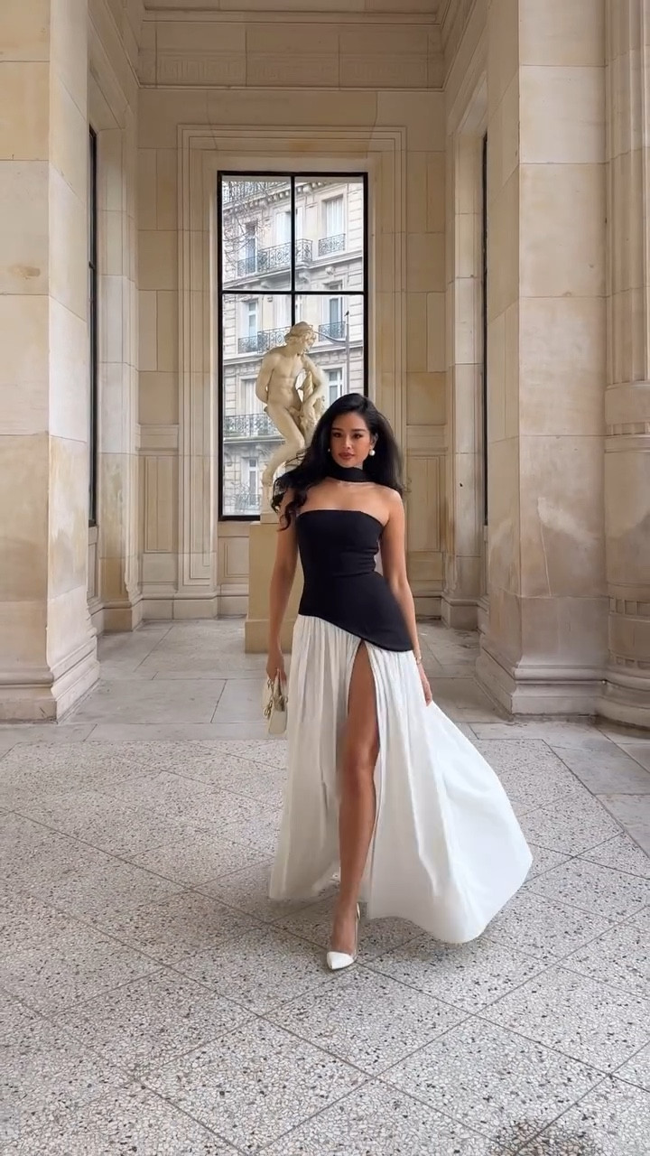 This audio was all I was thinking of on my becoming a successful content creator journey 🫠🎞 I used to feel so desperate...

Wearing @babyboofashion new dress 

MALIYAH MAXI DRESS - BLACK/WHITE - XS

What do you think? Is it too sexy? 🫣