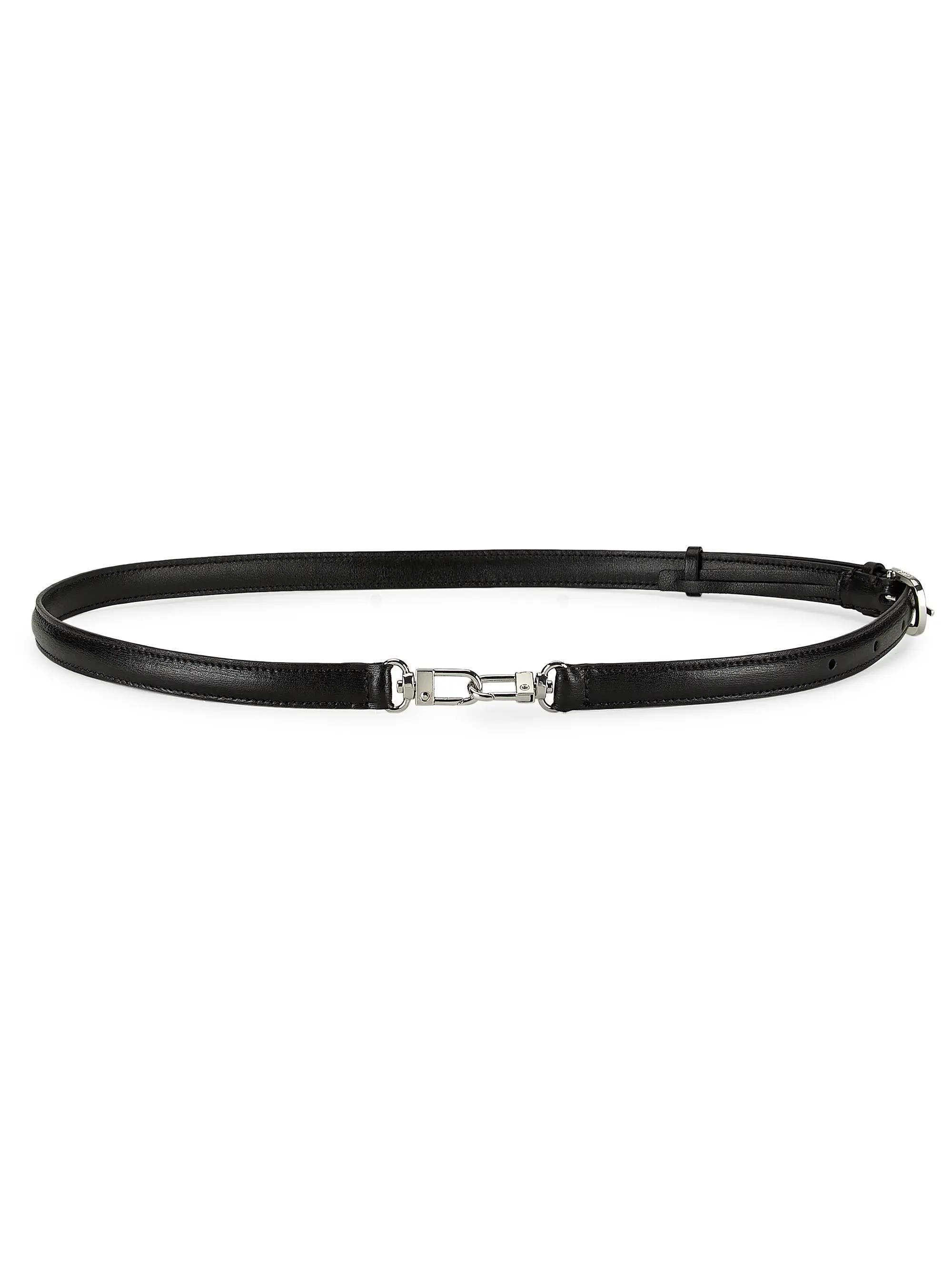 Shop Toteme Skinny Leather Belt | Saks Fifth Avenue | Saks Fifth Avenue