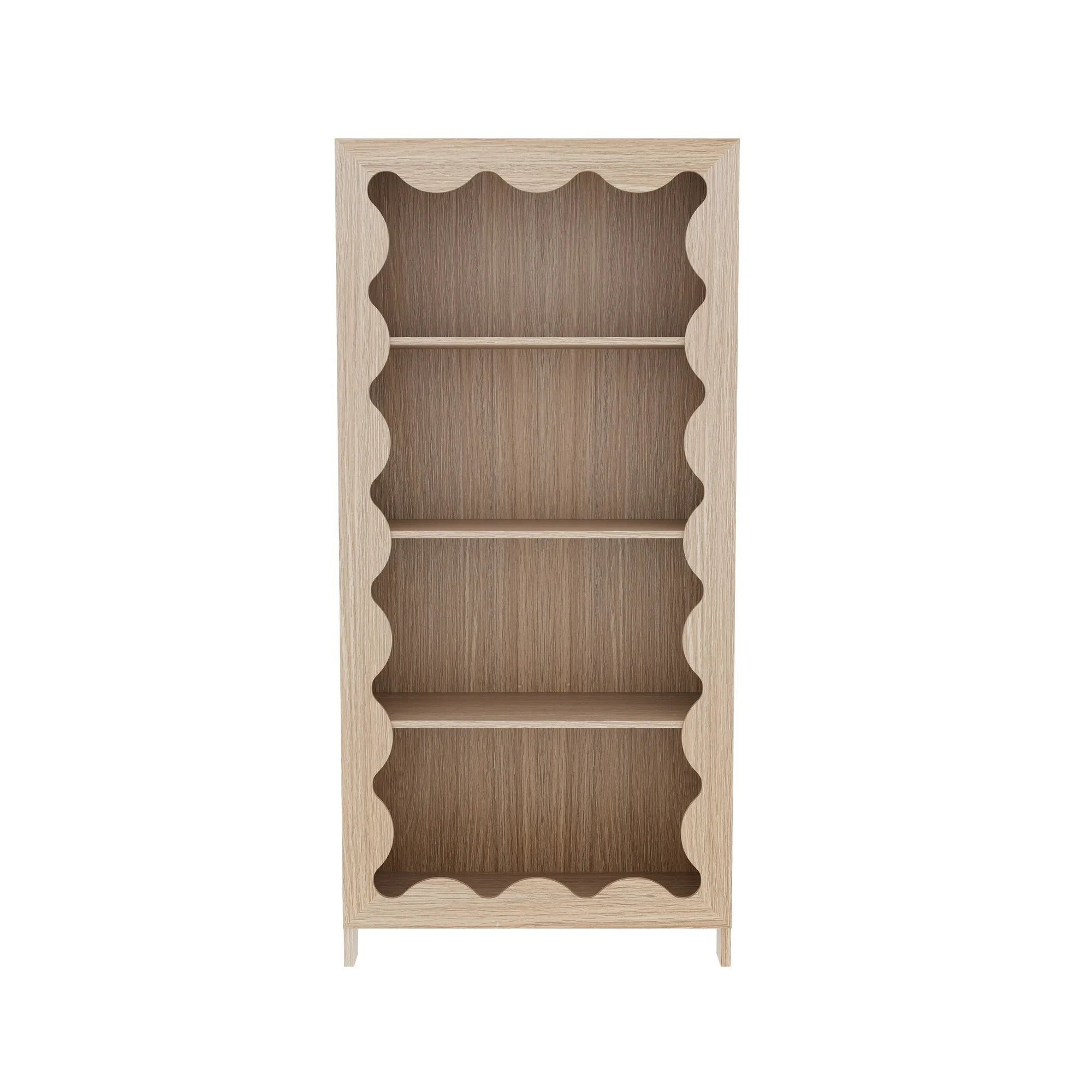 House of Happy Wiggle Bookshelf, Natural | Walmart (US)