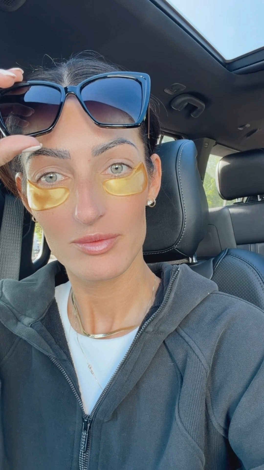If you see me on a coffee run in a set and oversized sunglasses before noon…there’s a 98% chance I’m hiding Grace & Stella under eye patches and multitasking my skincare 😂

Honestly, it’s efficient.
Depuff, caffeinate, hydrate.

These are permanently stocked at my house because they genuinely help my under eye circles. Linked this exact pair, a few other favorite patches from my go-to brand, and this cozy zip up (plus a more affordable option too).

morning routine, under eye patches, grace and stella, depuffing eye masks, skincare routine, lululemon, lululemon dupe, casual mom outfit, oversized sunglasses, neutral athleisure, coffee run outfit, wellness favorites, amazon beauty finds, cozy zip up, everyday mom style, self care finds, effortless casual look, comfy activewear, mom life style, beauty favorites, car line outfit, matching set style, no makeup

#LTKselfcare #LTKmomlife #LTKBeauty