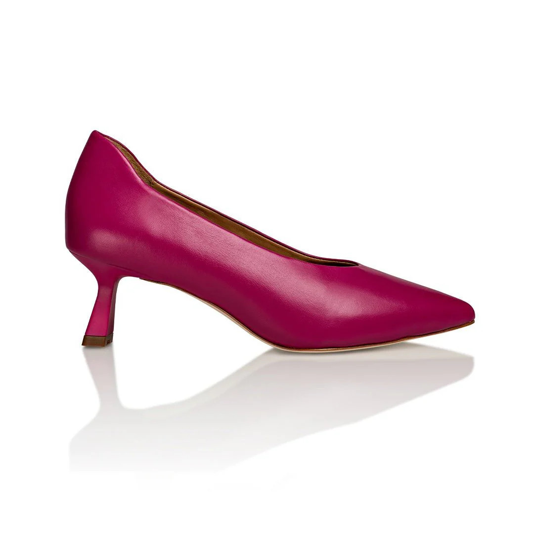 Celine Pink Nappa | Joan Oloff Shoes