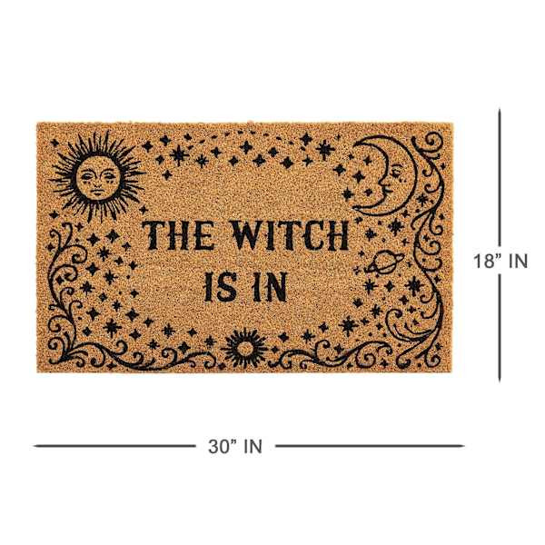 The Witch Is In Coir Mat, 18x30 | At Home