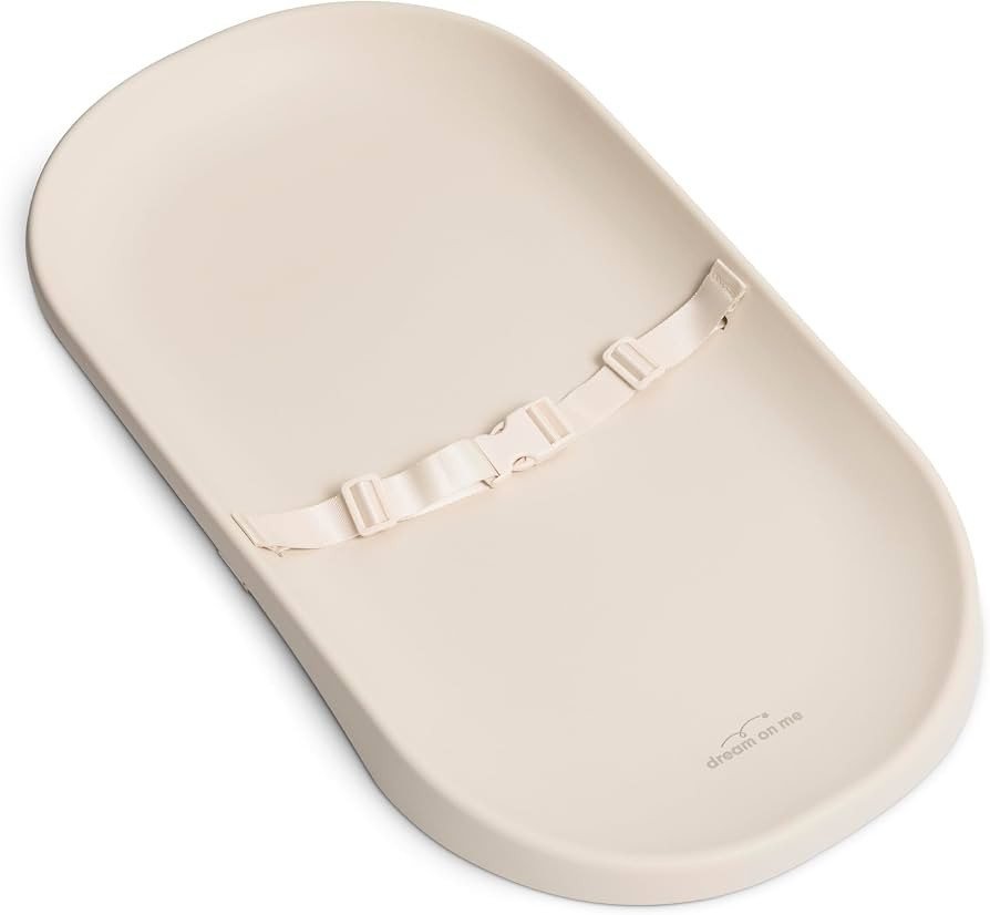 Dream On Me Lotti Love Baby Changing Pad, Waterproof, Contoured Design with Safety Strap, Soft Wi... | Amazon (US)