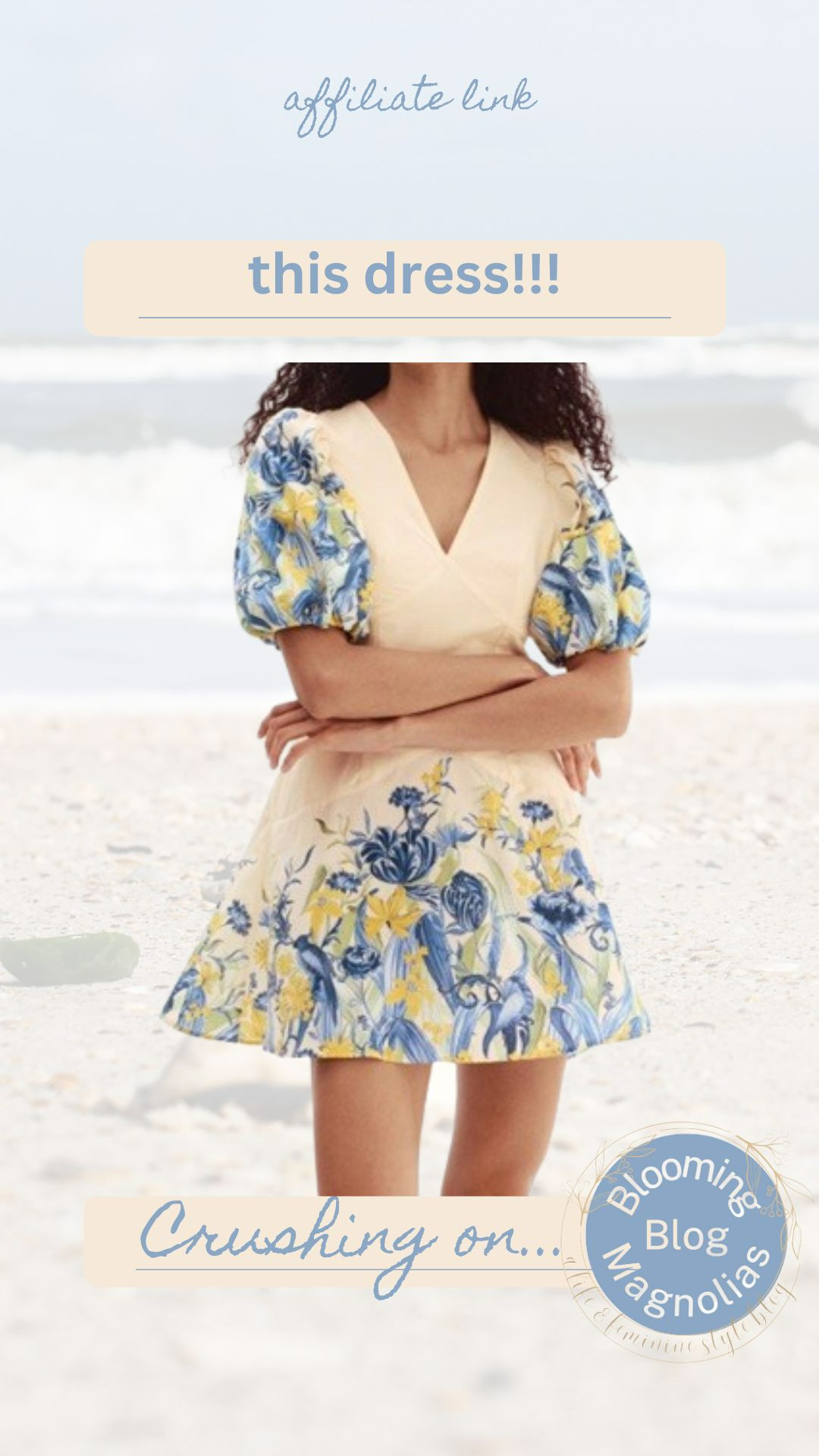 This dress is perfect for spring and is only $40! Will sell out fast! 

 