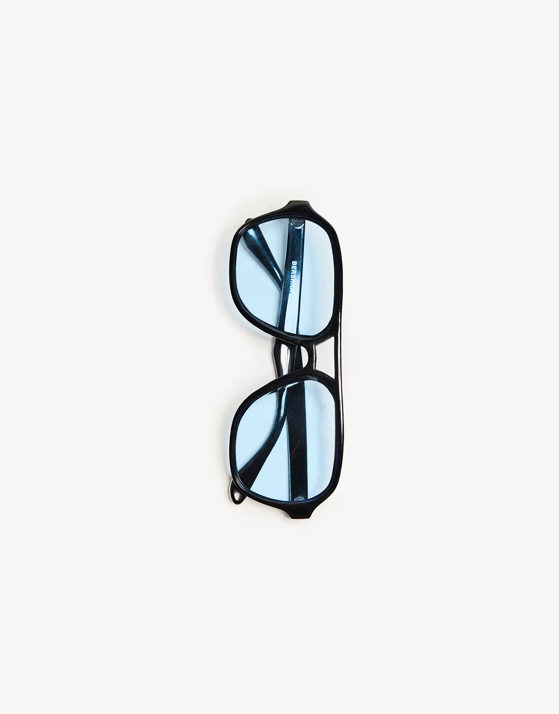 Bershka resin sunglasses in denim blue | ASOS | ASOS (Global)
