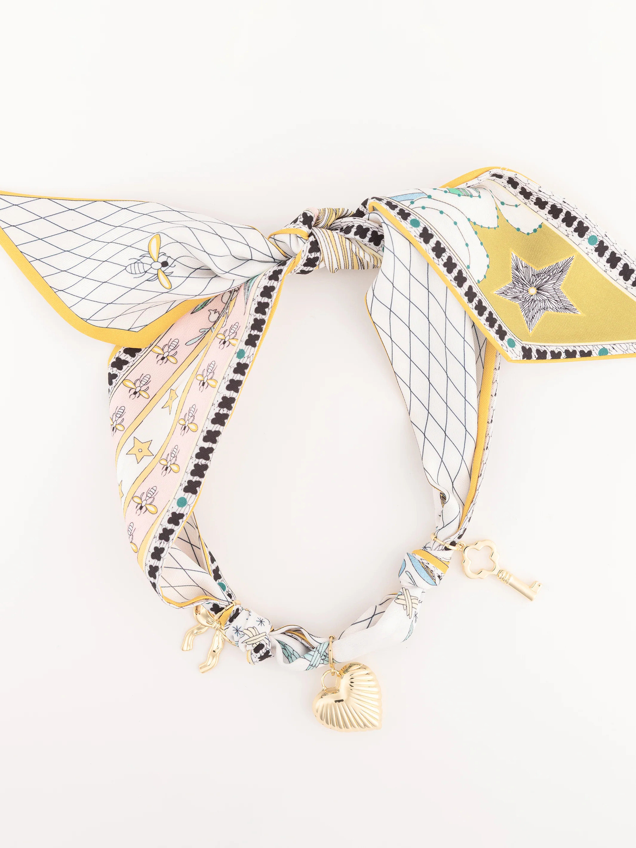 Paloma Scarf Necklace | Michelle McDowell