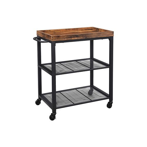 Mesh Shelves Kitchen Cart | Songmics