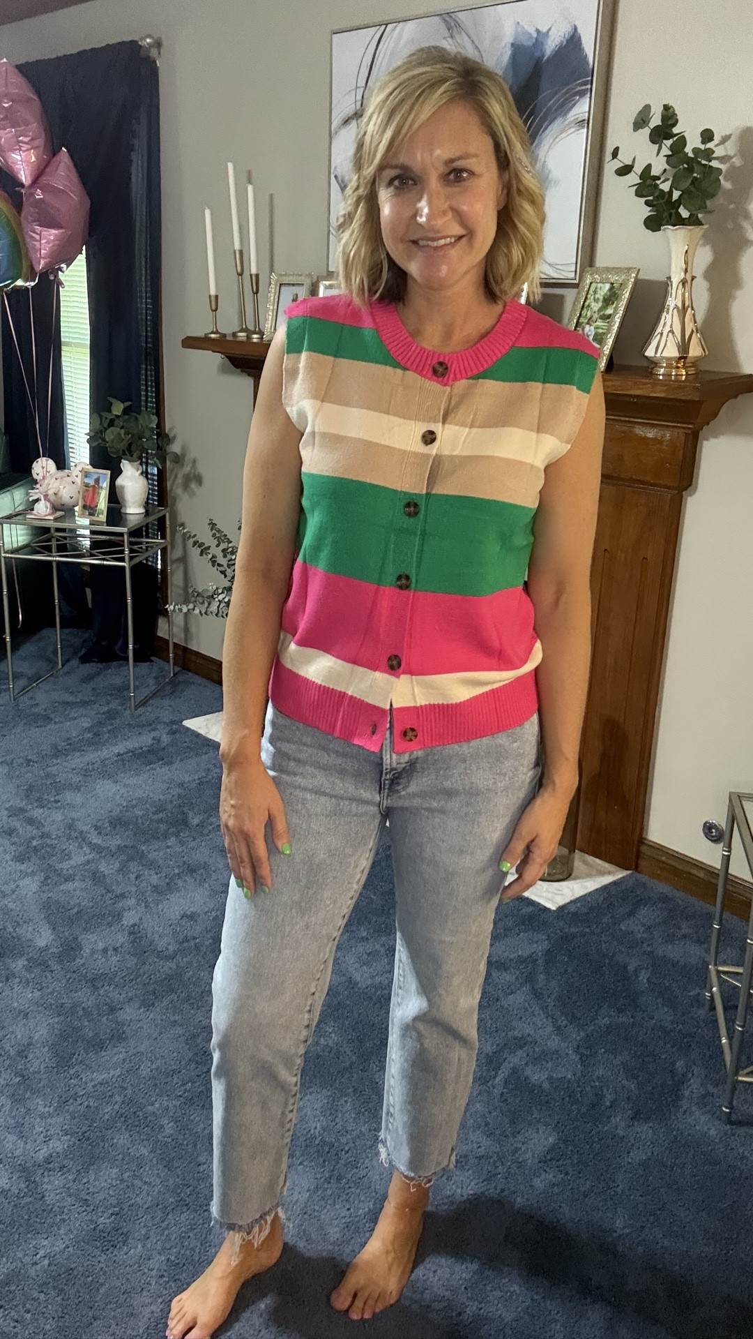 You can dress this vest up or down and comes in many other colors!

#LTKmomlife #LTKootd #LTKWorkwear
