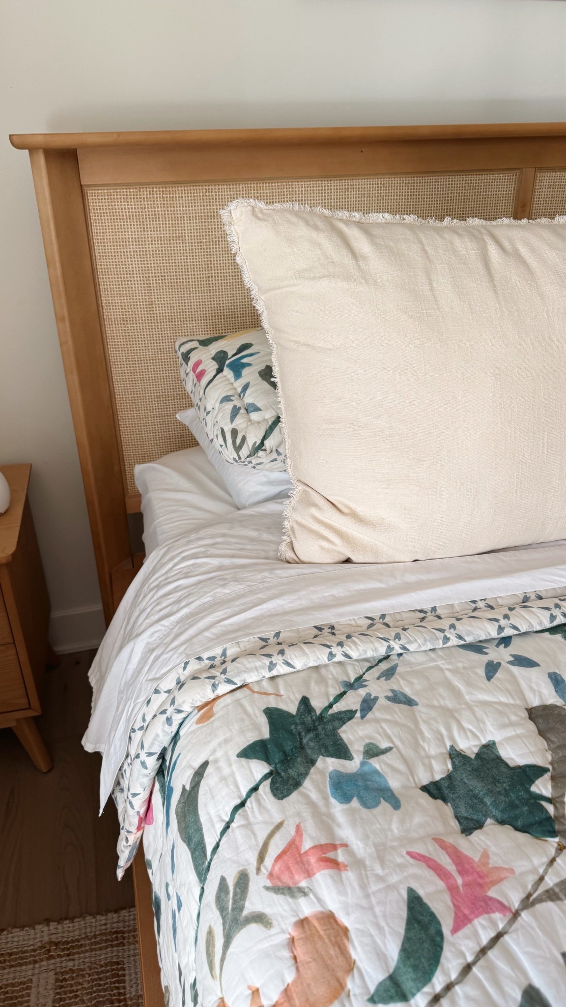 Spring and summer bedding! Love a colorful quilt, so happy with this one! Lightweight and so pretty! 

#LTKHome #LTKSeasonal