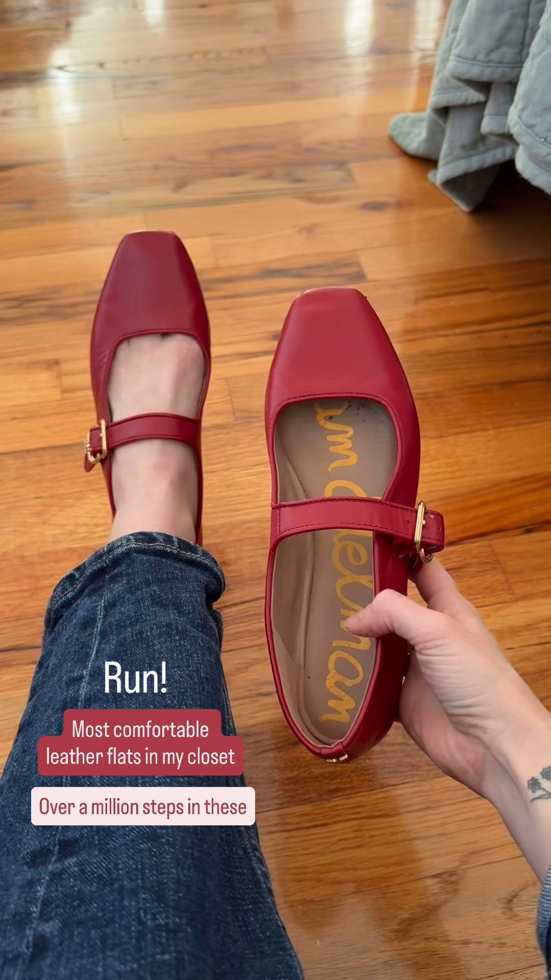 On sale for $59! My favorite comfy flats have done over a million steps in these, leather Sam Edelman size up 1/2

Nordstrom rack find 




#LTKPetite #LTKHoliday #LTKSaleAlert