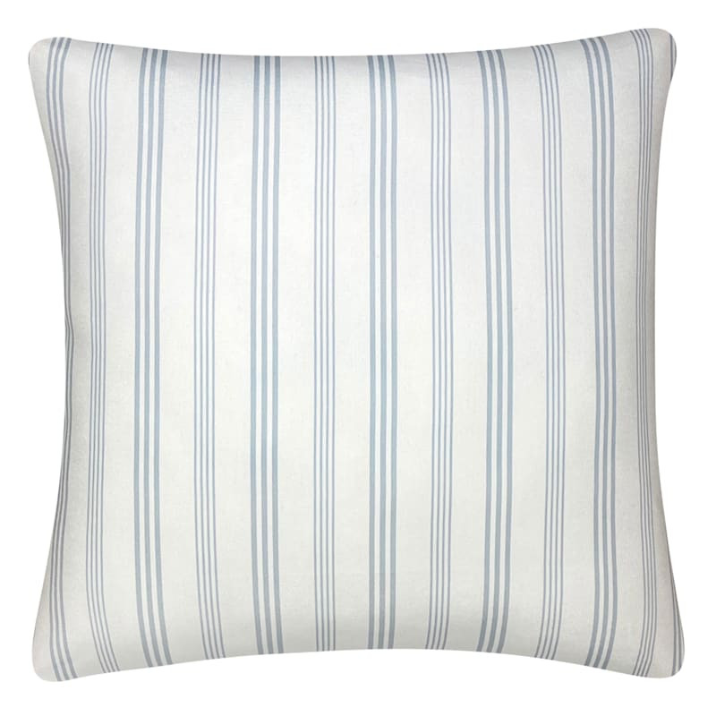 Blue & White Striped Throw Pillow, 18" | At Home