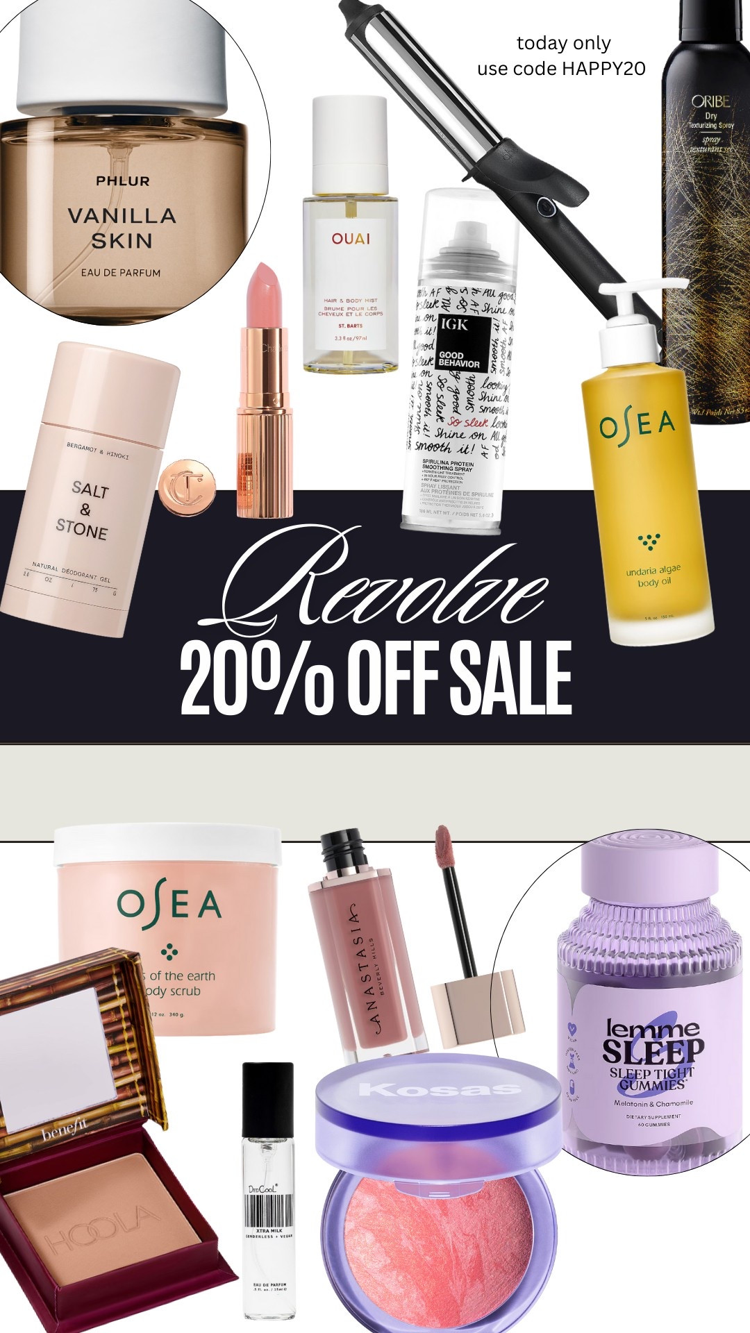 Some of my favorite beauty products are currently on sale! Use code HAPPY20 for 20% off!

#LTKBeauty #LTKSaleAlert #LTKFindsUnder50