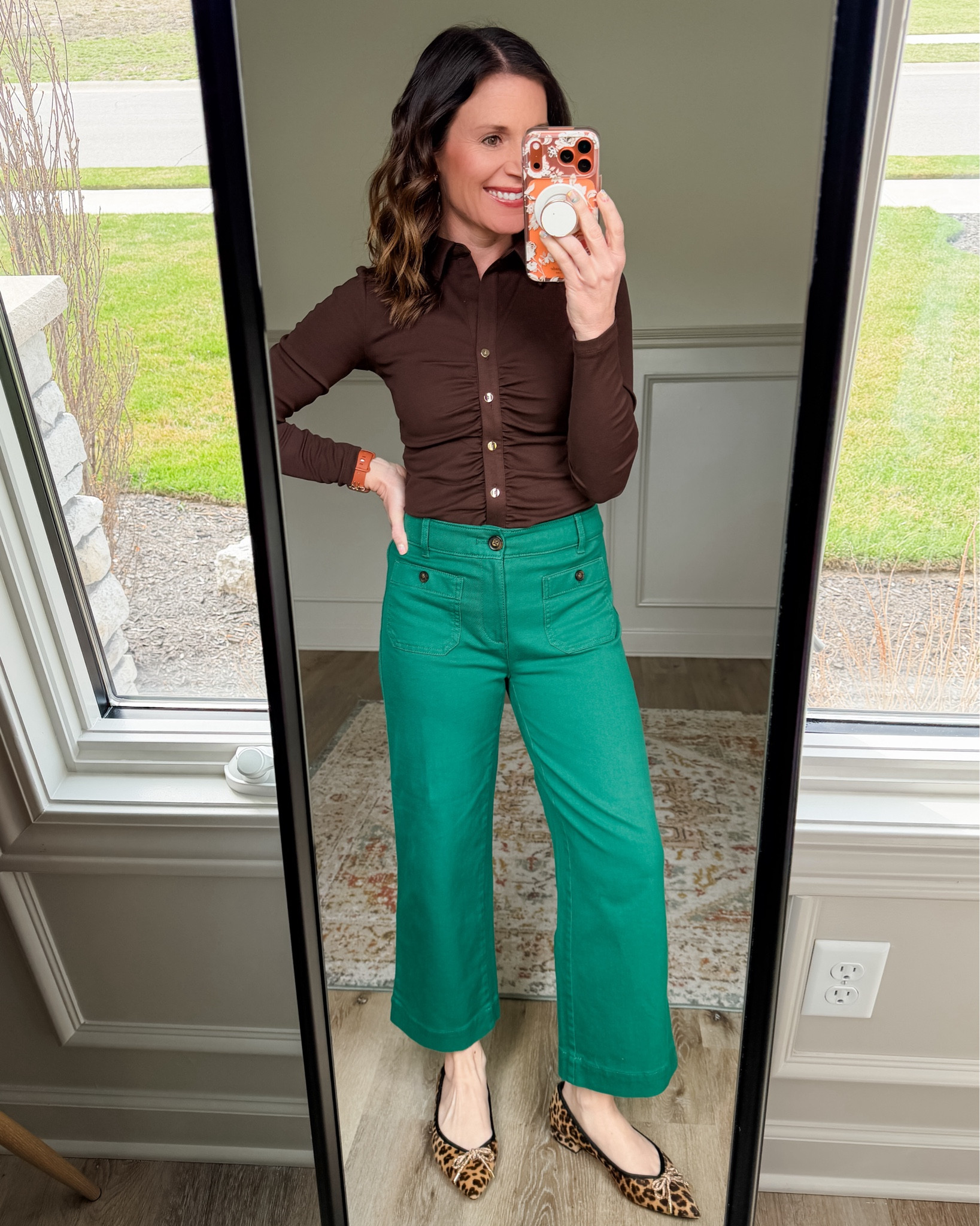 Wants to style Forest Green cropped wide legs.  

#LTKSeasonal #LTKPetite