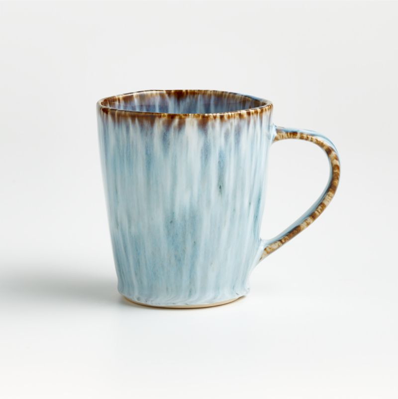 Julo Blue and White Mug + Reviews | Crate & Barrel | Crate & Barrel