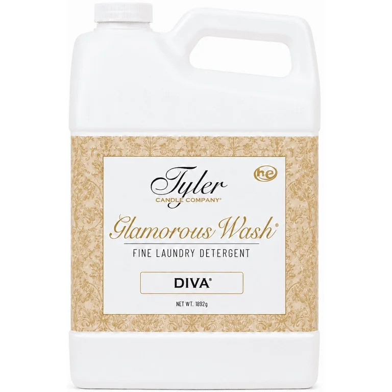 Tyler Candle Diva Glamorous Wash Liquid Laundry Detergent, 24 Loads, 64 fl oz | Walmart (US)
