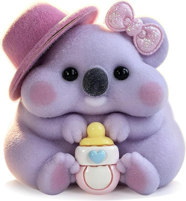 Handmade Taba Squishy Koala Toy, Cute Squishy Stress Relief Fidget Toy | Amazon (US)