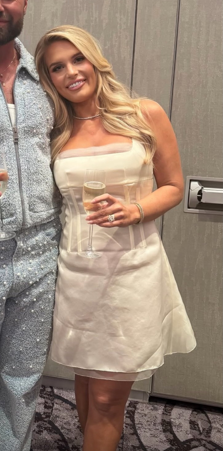 Madison Lecroy looking gorgeous as always in this white dress from McQueen.

She had so many looks for Bravocon that I can't even count them all.  One thing's for sure though, she does not miss! 

 #LTKHoliday #LTKgrwm #LTKootd