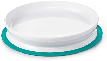 OXO Tot Stick & Stay Suction Plate, Teal | Amazon (US)