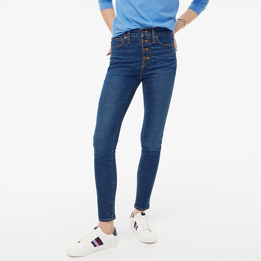10" high-rise skinny jean in signature stretch | J.Crew Factory