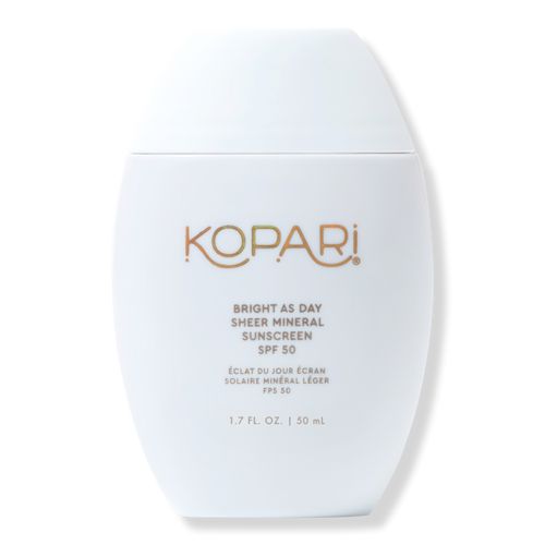 Kopari BeautyBright As Day Sheer Mineral Sunscreen SPF 50 | Ulta