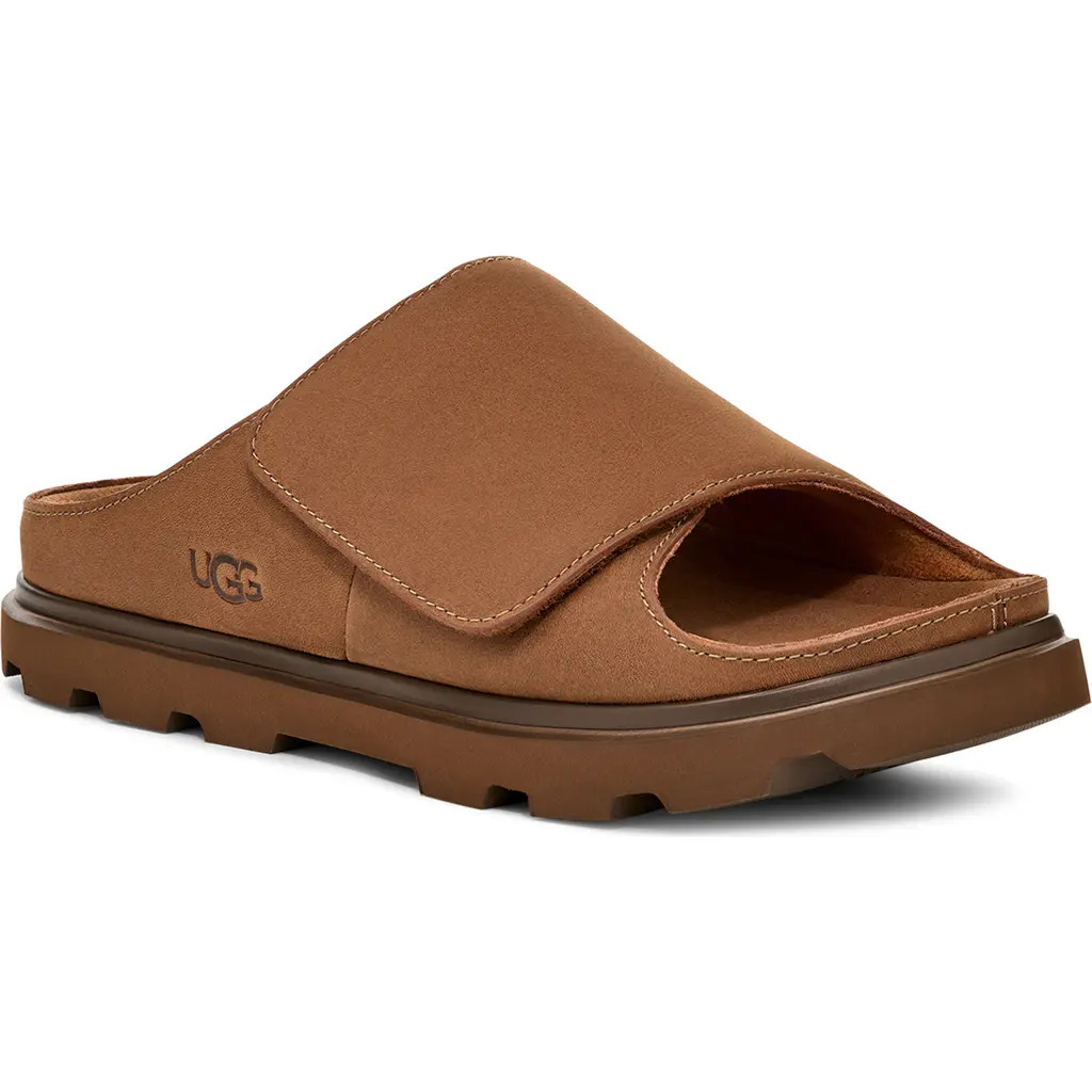 UGG® Solano Slide Sandal in Chestnut at Nordstrom Rack, Size 11 | Nordstrom Rack