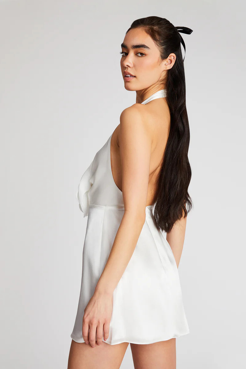 CELINE DRESS BLANC | The Bar