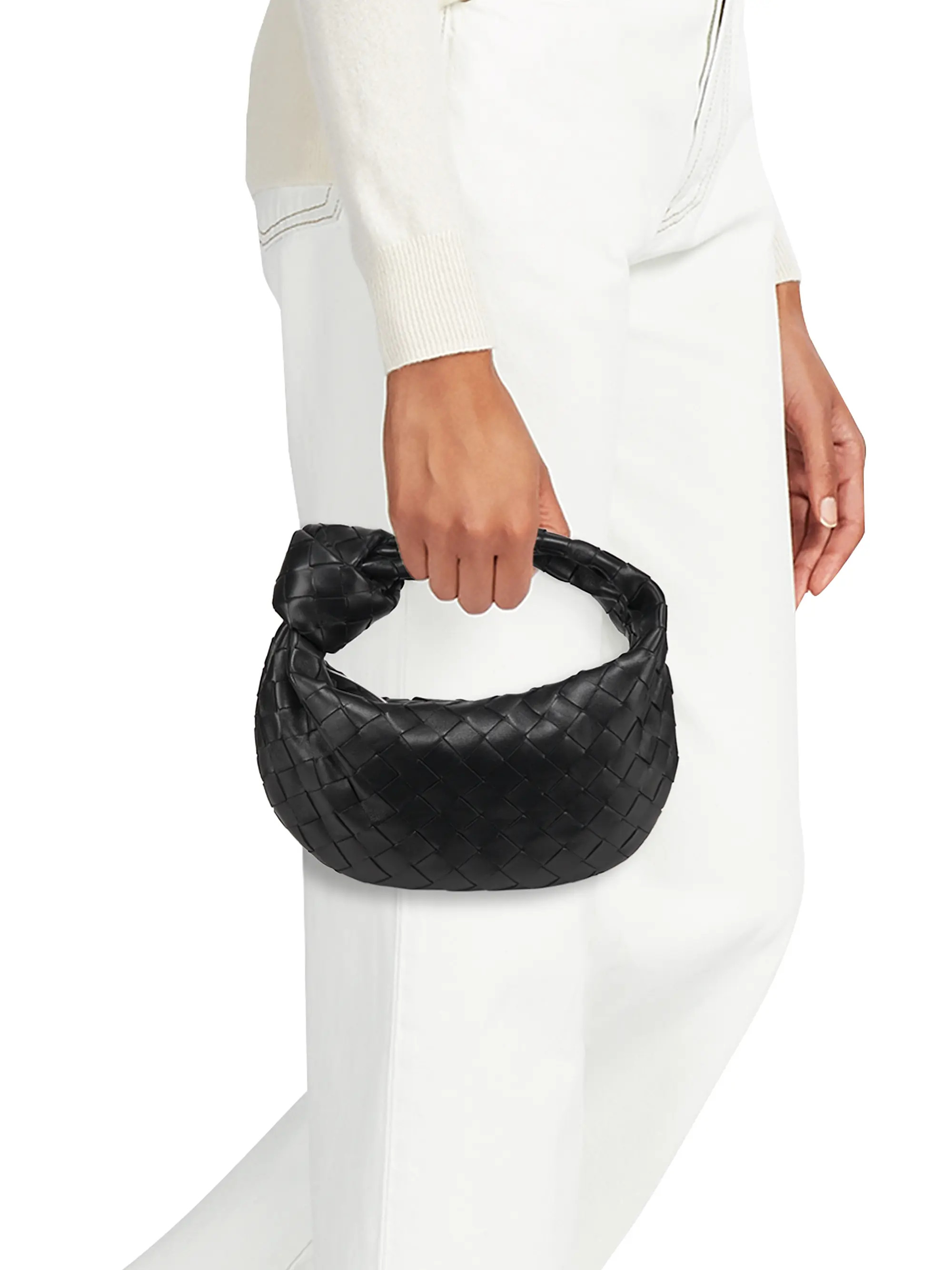 Mini Jodie Intrecciato Leather Bag | Saks Fifth Avenue