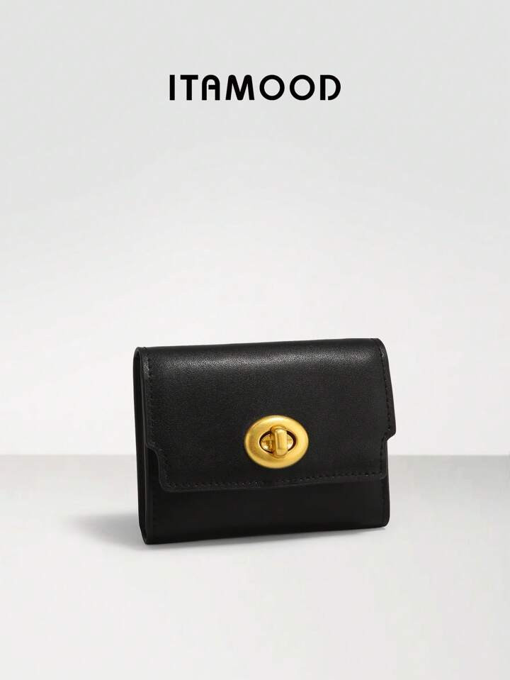 Miudi 2024 New Design Ladies Leather Wallet Purse Short Coin Purse High-End Sensation Short Clip ... | SHEIN