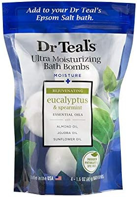 Dr Teals Ultra Moisturizing Bath Bomb Eucalyptus | Amazon (US)