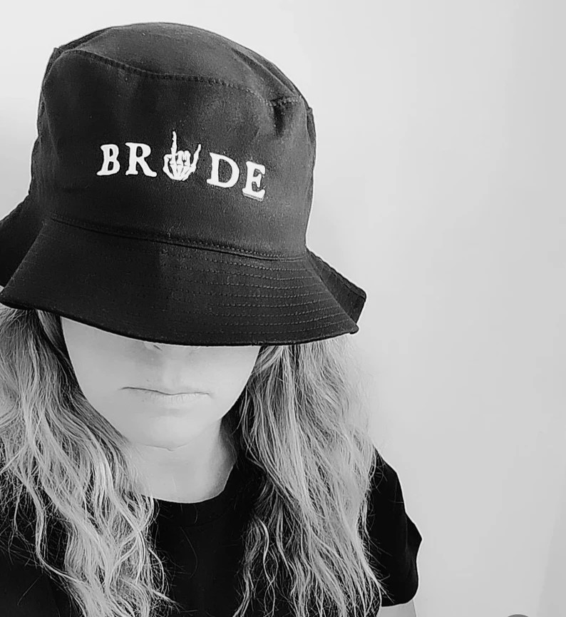 Bride or Die / Til Death Do Us Part Black Bucket Hat - Etsy | Etsy (US)