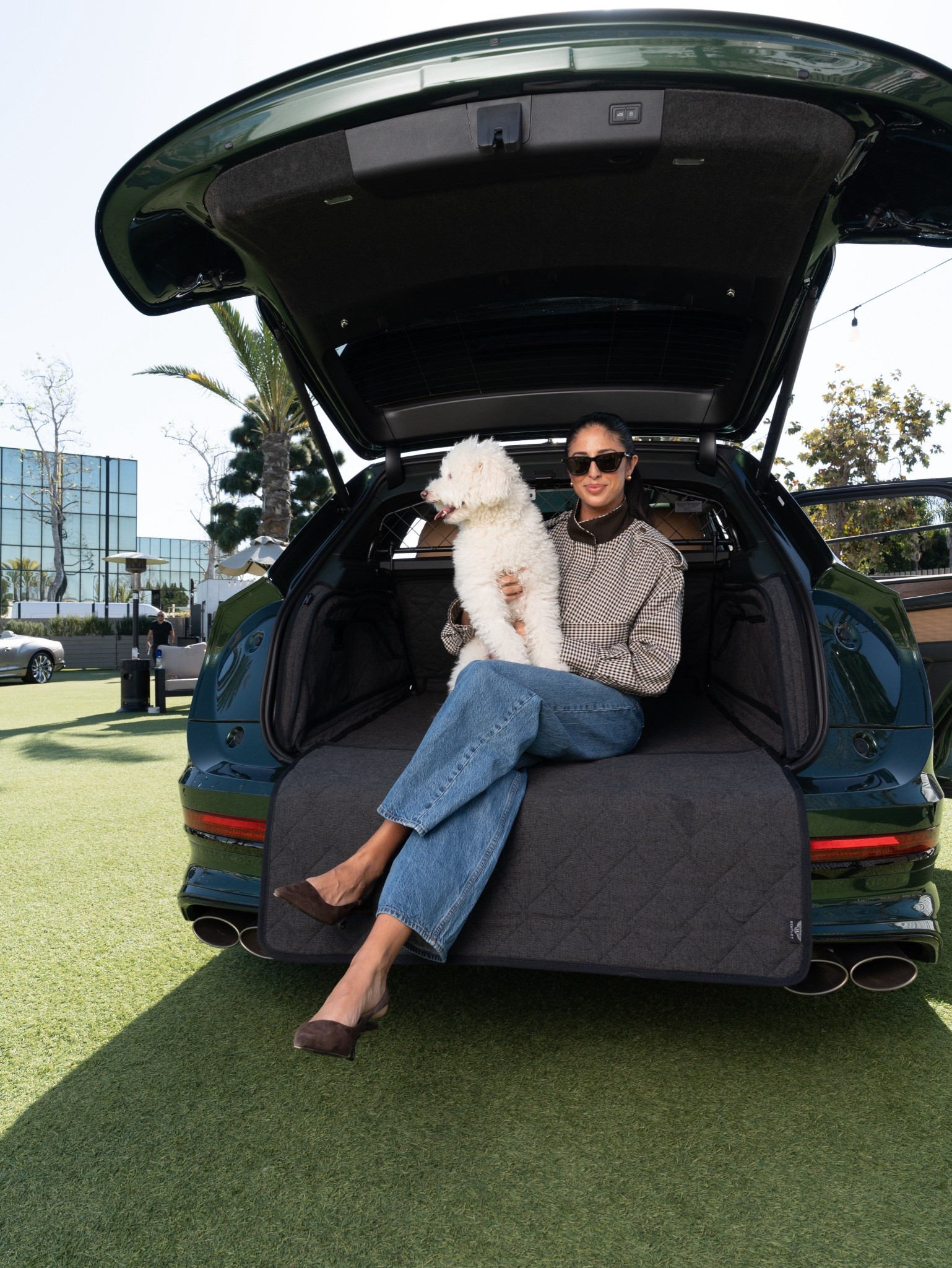 A day with Bentley Motors with my new favorite jacket 

#LTKdayinmylife #LTKootd