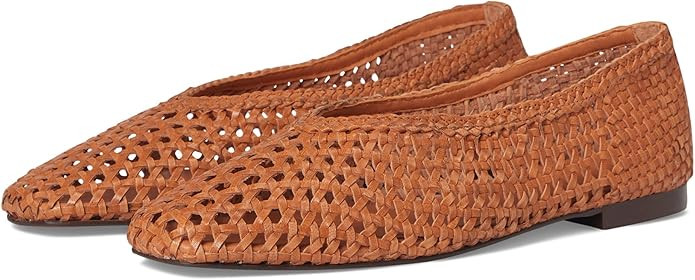 Madewell Women's Sage Ballet Flat-Woven | Amazon (US)