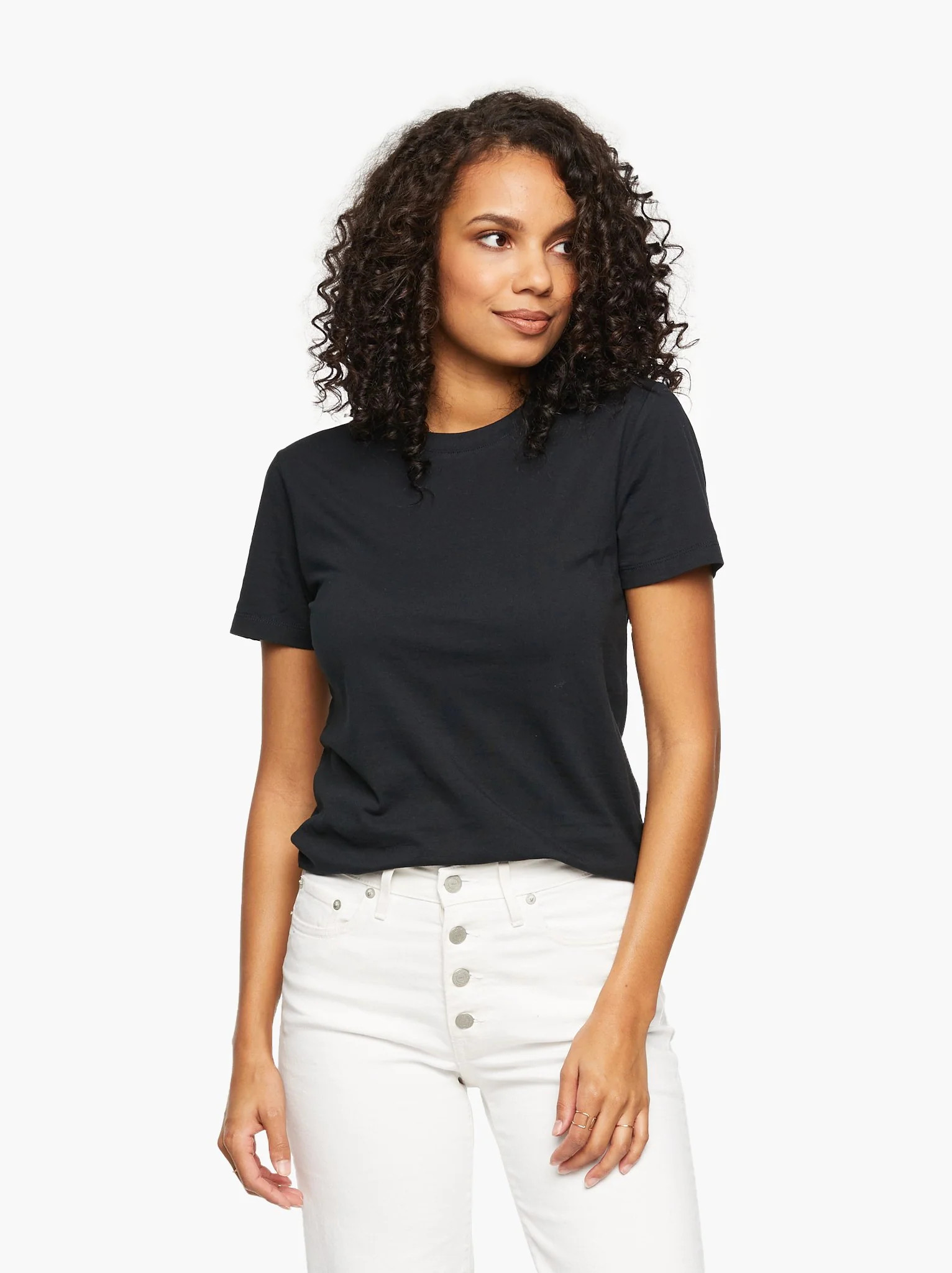 Shriya Crew Tee | ABLE