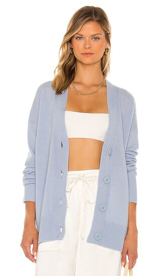 Elder Cardigan in Blue Fog | Revolve Clothing (Global)