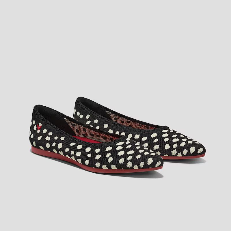 Pointed-Toe Ballet Flats (Aria 5°) | VIVAIA