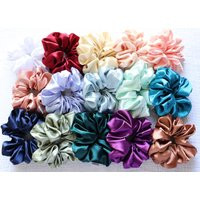 Satin Scrunchie - 15+ Colours | Etsy (US)