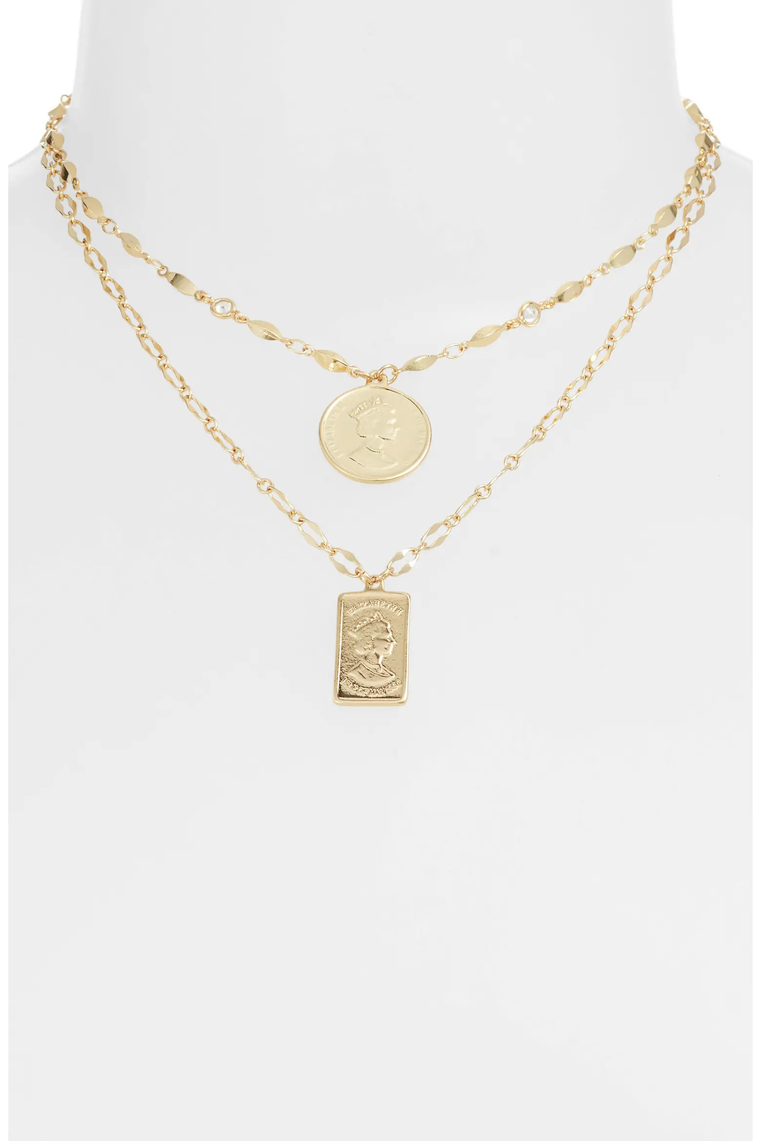 Set of 2 Pendant Necklaces (Women) | Nordstrom | Nordstrom