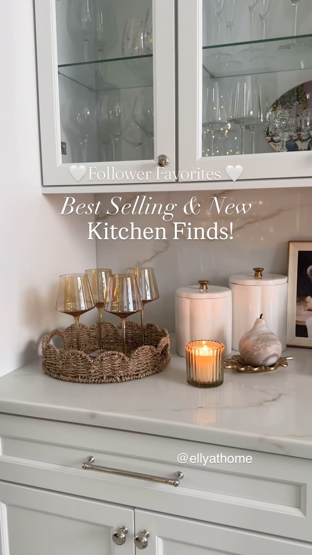 Follower favorite kitchen accessories! Shop best sellers and new from Hearth and Hand kitchen collection at Target! Wine glasses, woven tray, marble accents, canisters, mugs, candles, ruffle bowl, artwork, oil and vinegar set, polished nickel hardware. More kitchen accessories ideas  Crate & Barrel, Amazon home, Diptyque. Free shipping. 

#LTKFindsUnder50 #LTKSaleAlert #LTKHome