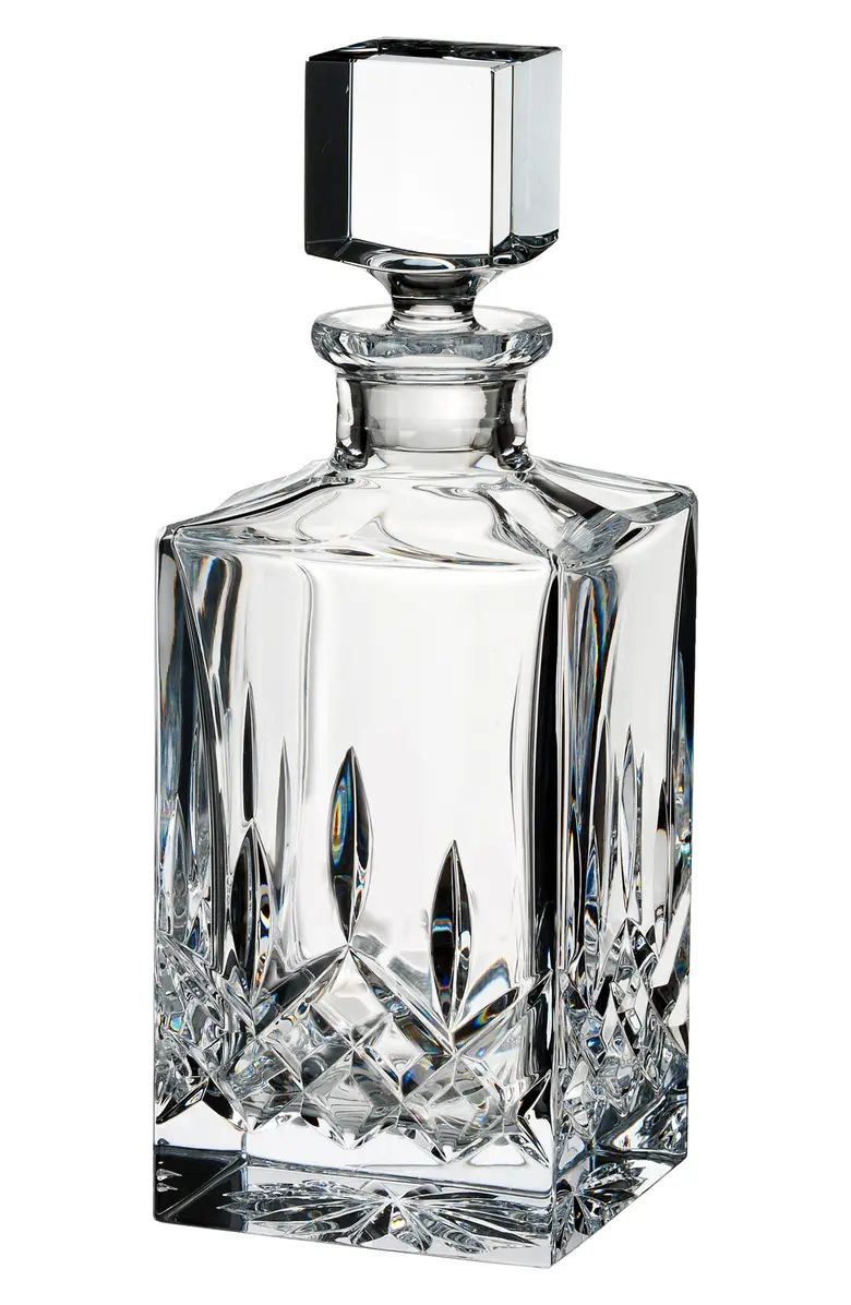 Lismore Clear Square Lead Crystal Decanter | Nordstrom