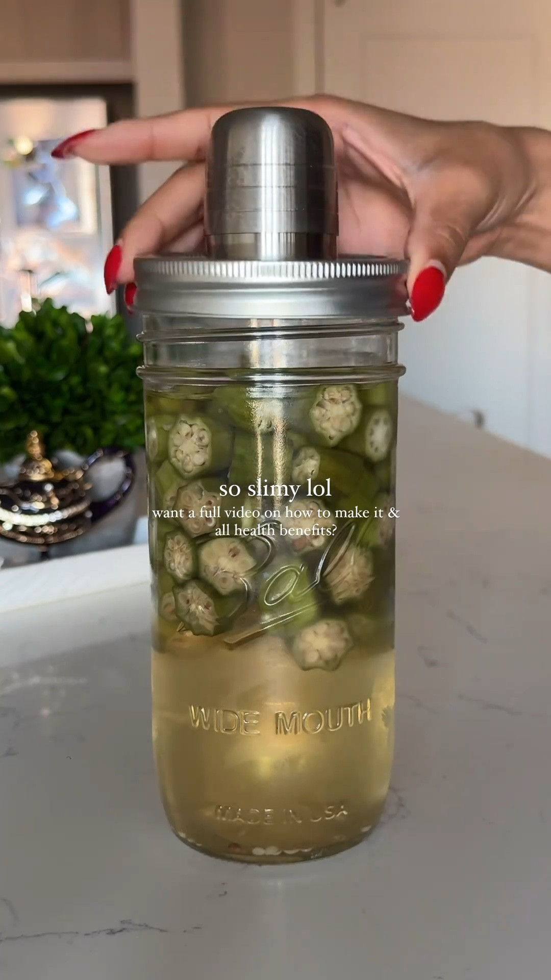 The best part about making healthy recipes is the aesthetics of it 🫶🏾 I am so in love with my mason jar strainer !

#LTKhome #LTKVideo #LTKfindsunder50
